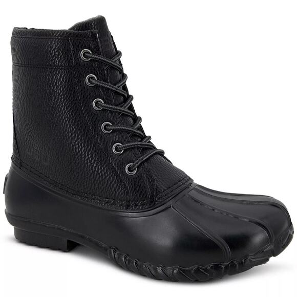 JBU by Jambu Men Classic Duck Boots Maine Size US 8M Black Waterproof main image 6